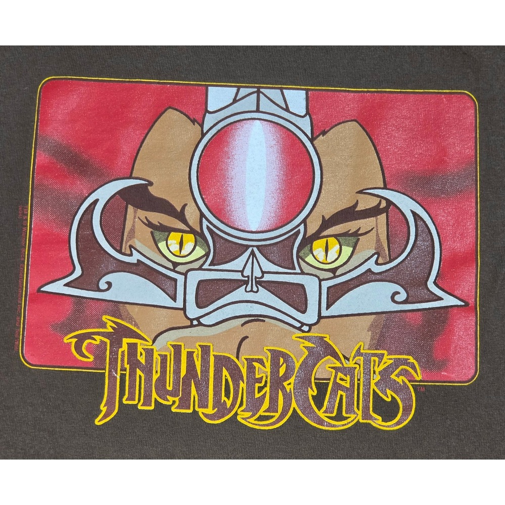 Thundercats Lion-O Graphic T-Shirt Brown Alstyle AAA Mens XL Vintage Style Tee